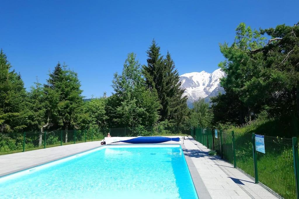 Studio Bettex 4P- Vue Mont-Blanc Saint-Gervais-les-Bains Kültér fotó