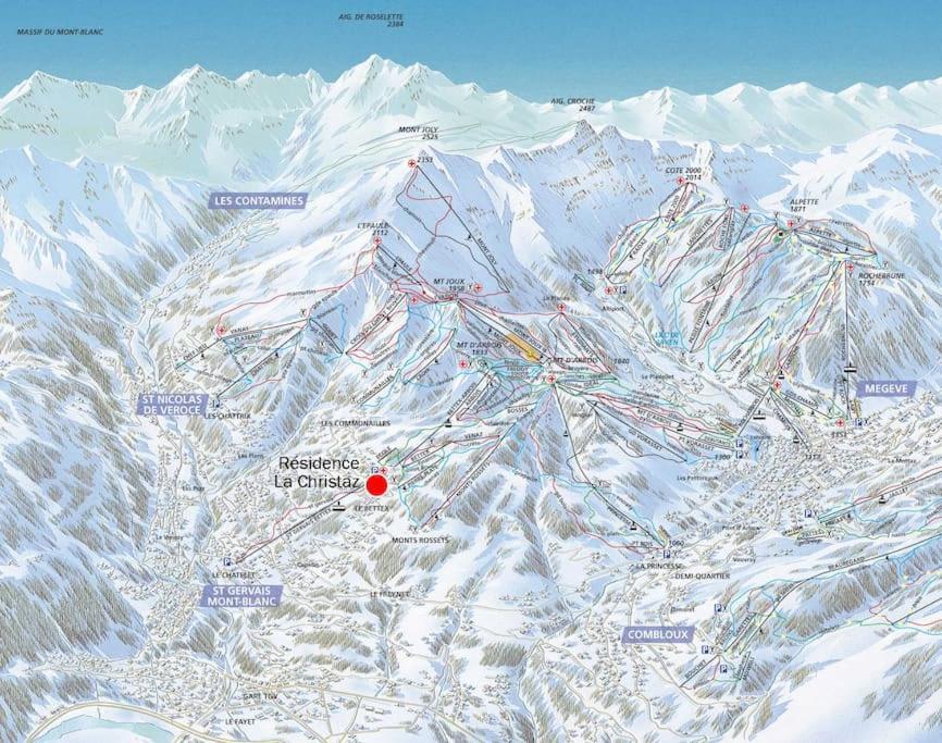 Studio Bettex 4P- Vue Mont-Blanc Saint-Gervais-les-Bains Kültér fotó