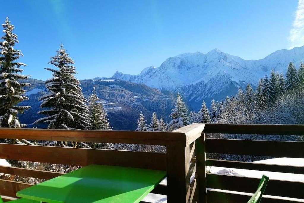 Studio Bettex 4P- Vue Mont-Blanc Saint-Gervais-les-Bains Kültér fotó